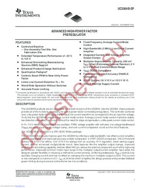 UC2854BMDWREPG4 datasheet  