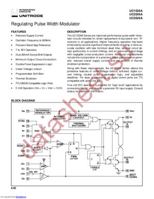 UC3526ADWTRG4 datasheet  