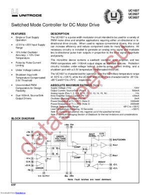 UC2637DWTRG4 datasheet  