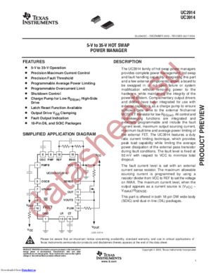 UC2914NG4 datasheet  