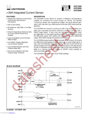 UCC1926 datasheet  