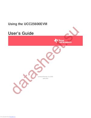 UCC25600EVM-644 datasheet  