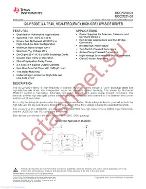 UCC27200-Q1 datasheet  