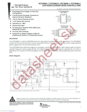 UCC2808AN-1G4 datasheet  