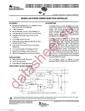 UCC38C41DGKRG4 datasheet  