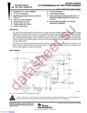 UCC3915PWPTRG4 datasheet  