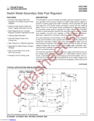 UCC2583DG4 datasheet  