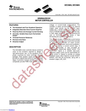 UCC2626DWG4 datasheet  