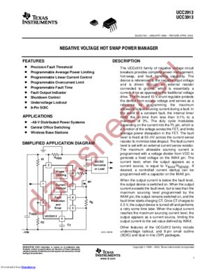 UCC1913J datasheet  