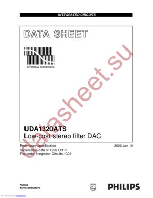 UDA1320ATS/N2 datasheet  