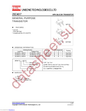 2SC4617G-R-AL3-R datasheet  