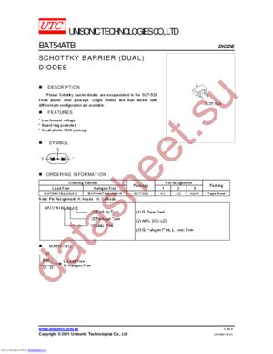 BAT54ATBL-AN3-R datasheet  