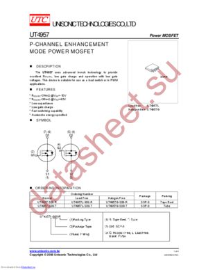 UT4957 datasheet  