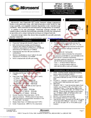 UPT8RE3 datasheet  