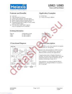 US63EVK datasheet  