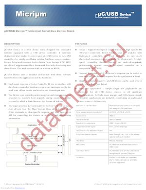 USB-USBD-STM105-P-P1-PRODLINE datasheet  