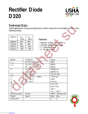 D320/12 datasheet  