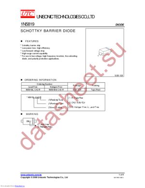 1N5819G-CA2-R datasheet  