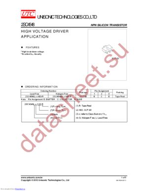 2SC4548_12 datasheet  