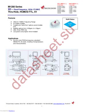 M1288 datasheet  