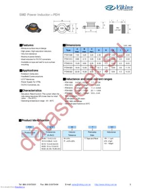 PDH1813 datasheet  