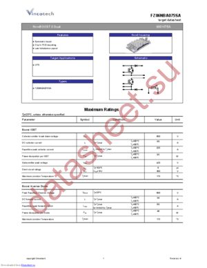 FZ06NBA075SA datasheet  