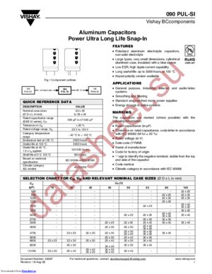 MAL209015682E3 datasheet  