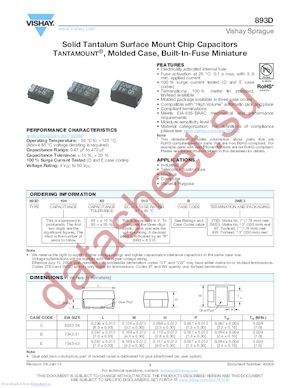 893D475X9050D2TE3 datasheet  