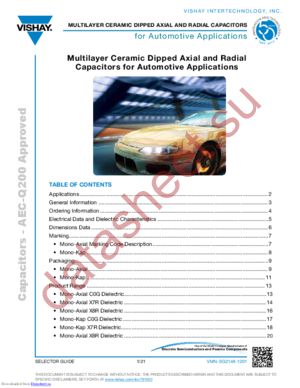 K103K15X7RK5TH5V datasheet  