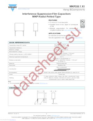 BFC233817683 datasheet  