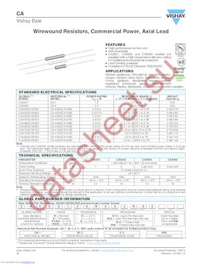 CA0001100R0JB12 datasheet  