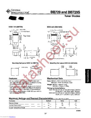 BB729/D4 datasheet  