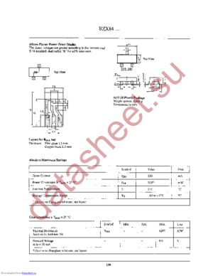 BZX84-C30B datasheet  