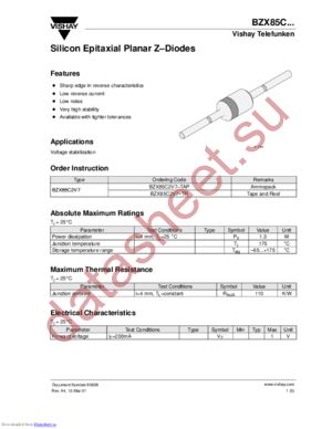 BZX85D3V9-TAP datasheet  