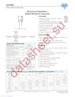 MAL204865682E3 datasheet  