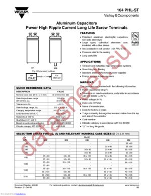 MAL210472103E3 datasheet  