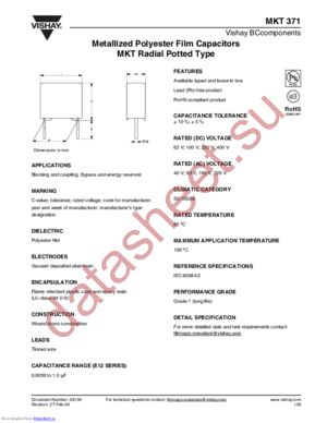 BFC237151103E3 datasheet  