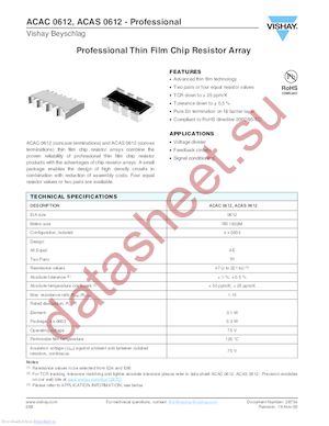 ACACA475134751P100 datasheet  