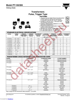 PT-100-06 datasheet  