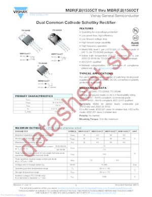 VS-MBRB1545CTTRRP datasheet  