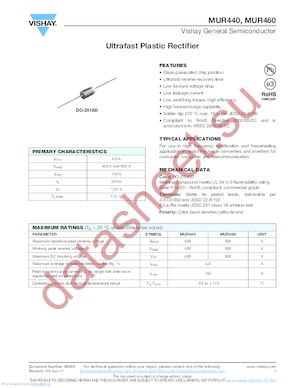 MUR440_11 datasheet  