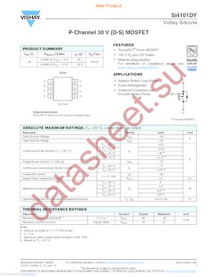 SI4712DY-T1-GE3 datasheet  