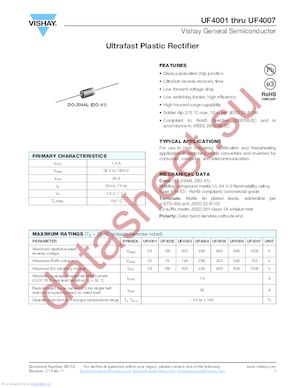 UF4007-E3/53 datasheet  