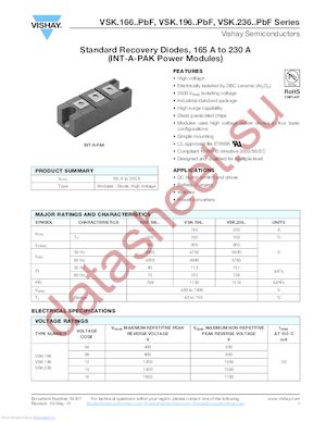 VS-VSKD196/16PBF datasheet  