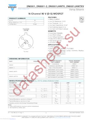 2N6660_11 datasheet  