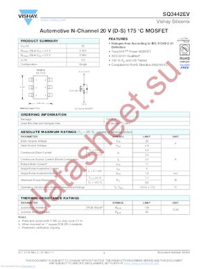 sq3481ev datasheet  