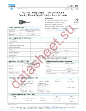 140B77201B10 datasheet  