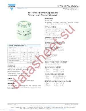 7FAA470J datasheet  