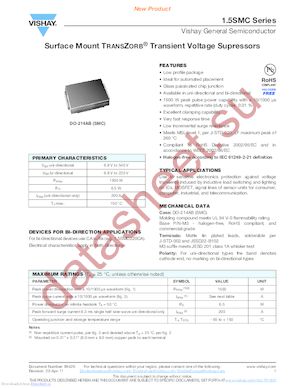 1.5SMC120CA-M3/9AT datasheet  