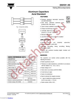 MAL203135151E3 datasheet  